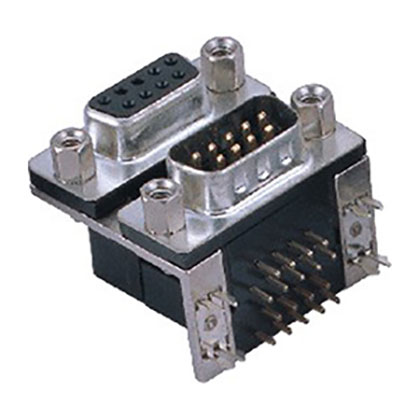 Double Layer  DR9 Female TO DR9Female rivet lock series